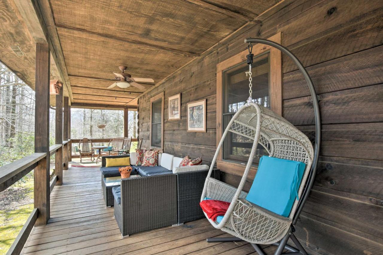 Creekside Marietta Cabin Retreat With Fire Pit! Slater-Marietta Exterior photo