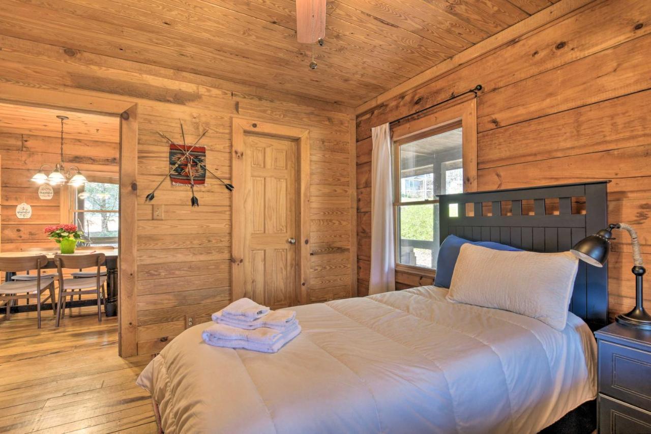 Creekside Marietta Cabin Retreat With Fire Pit! Slater-Marietta Exterior photo